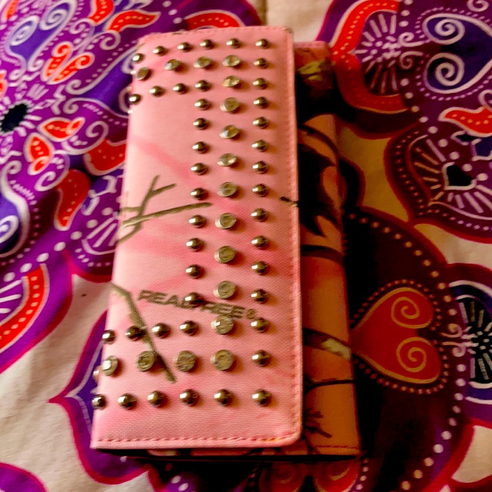 Pink Camo wallet